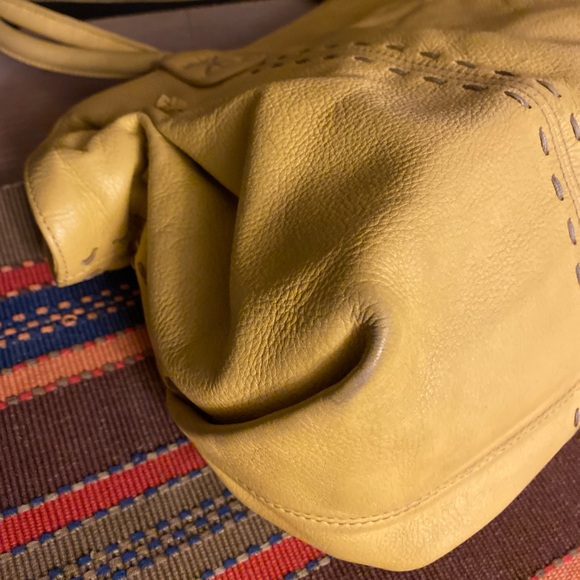 Carlos Falchi - Fatto A Mano Authentic Leather Handbag in Butternut Squa… - Picture 5 of 15